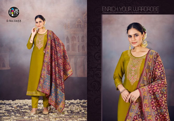 Loren Edition 2 By Four Dots Simar Silk Salwar Kameez Wholesale Market In Surat